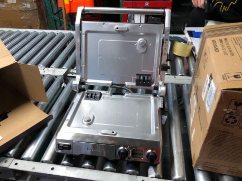 Photo 1 of ***INCOMPLETE - UNTESTED - SEE COMMENTS***
Breville BGR820XL Smart Grill, Brushed Stainless Steel