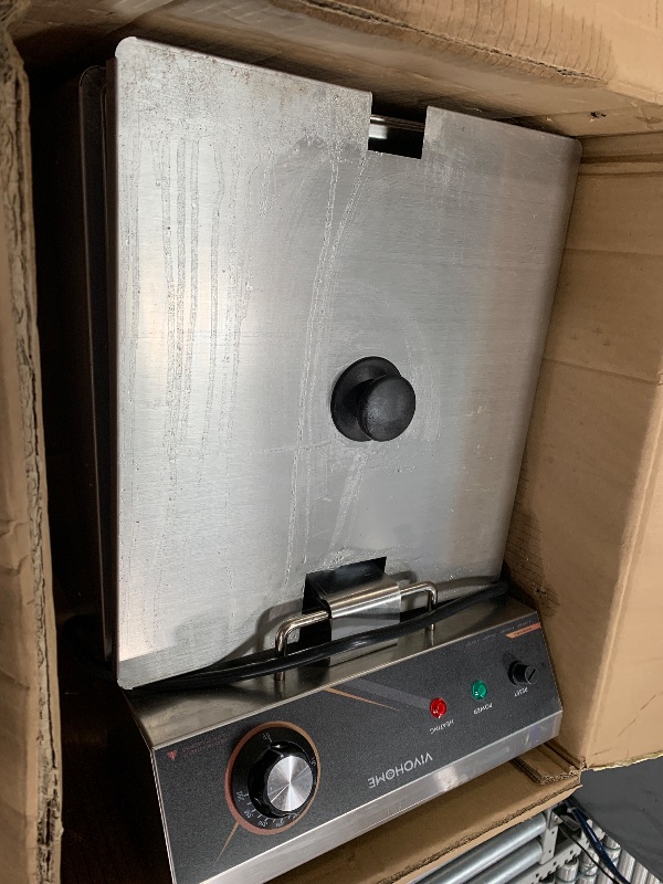 Photo 1 of ***********USED-DIRTY***************

VIVOHOME 1700W 20 QT Electric Deep Fryer with 11.6 QT Removable Basket, Overheat Protection and Temperature Control for Commercial and Home Use