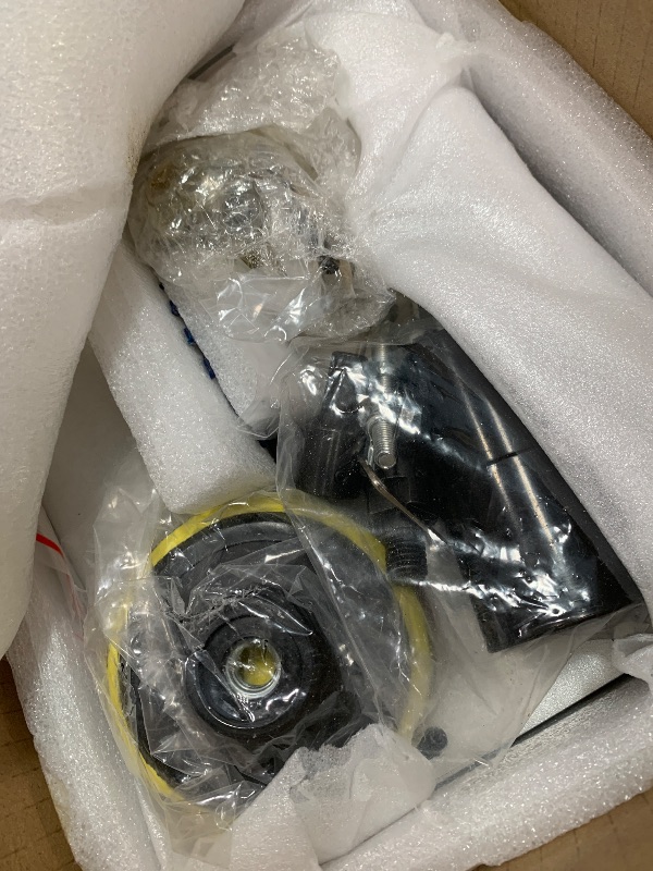 Photo 1 of MXBAOHENG Mini Precision Table Saw with Sanding Disc, 4'' Small Portable Hobby Table Saw 120W for DIY Crafts Wood Plastic Cutting, 1.18 Inch Cutting Depth, Speed & Angle Adjustable