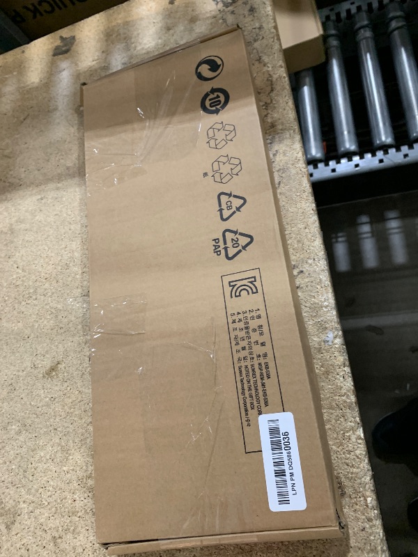 Photo 1 of Wireless Keyboard and Mouse, USB Slim Compact Keyboard with number pad, Ergonomics Quiet Keyboard Mouse for Laptop Computer PC Mac Windows, White Silver