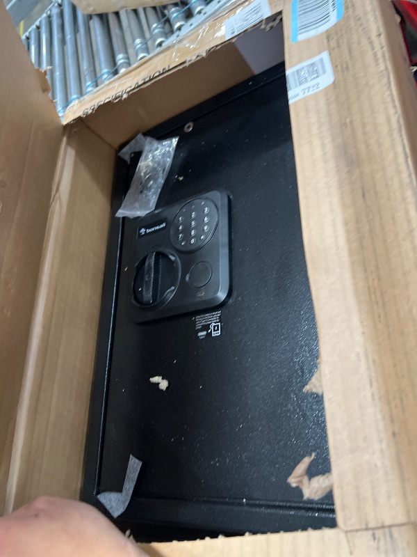 Photo 1 of Bonsaii 1.8 Cubic Feet Security Home Safe with Digital Keypad & Fireproof Bag, Fire-Resistant Security Box for Jewelry, Cash, Guns | Fireproof Document Safe (14.2"x12.99"x19.7")