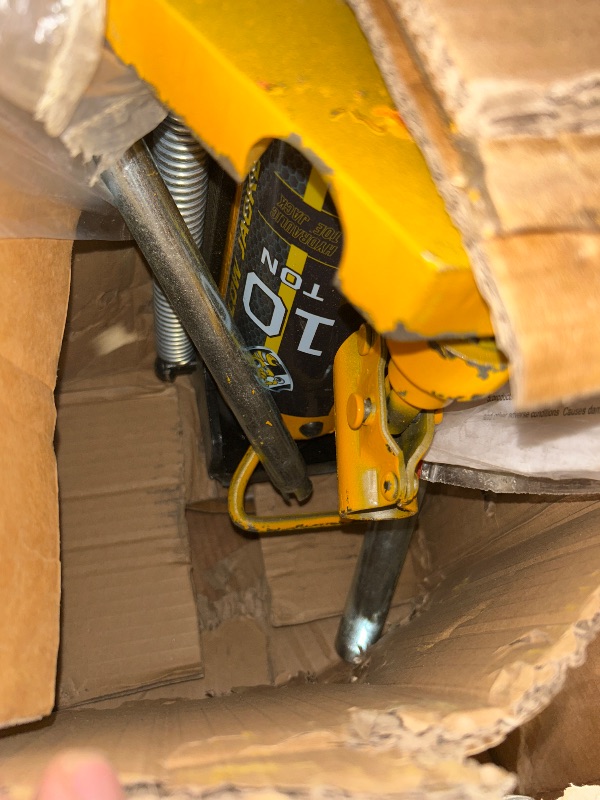 Photo 1 of ***parts only***YELLOW JACKET Air Hydraulic Bottle Jack 20 Ton with Aluminum Alloy Pump and Unique Slow Release Equipment