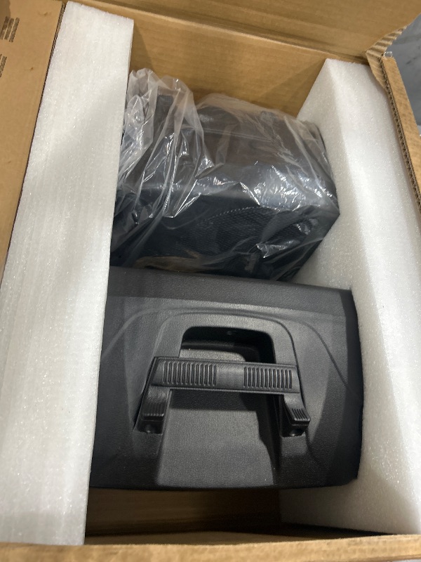 Photo 1 of Moukey PA System, 8 Inch DJ Speakers 800W Peak with Rechargeable Battery, Bluetooth 5.0, Active & Passive Powered PA Speakers with USB/TF/FM/AUX/Mic Inputs, 2 Tripod Stands, Wired Mic, Remote