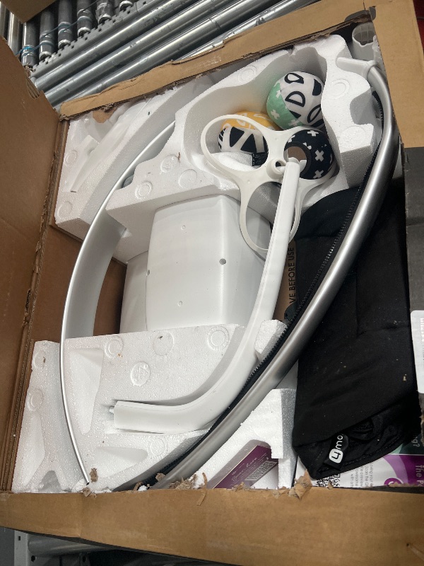 Photo 1 of 4moms MamaRoo Multi-Motion Baby Swing, Bluetooth Enabled with 5 Unique Motions, Black