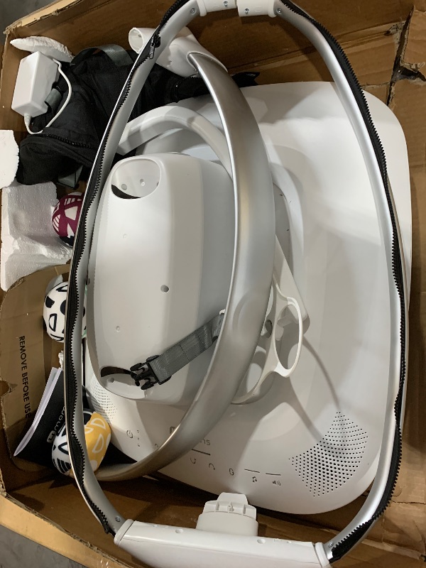 Photo 1 of 4moms MamaRoo Multi-Motion Baby Swing, Bluetooth Enabled with 5 Unique Motions, Black