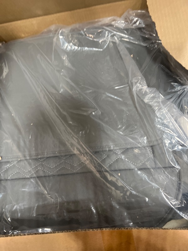Photo 1 of ***parts only***Pariitadin Leather Car Seat Covers Full Set, Waterproof Breathable Faux Leather Automotive Seat Covers for Cars, Non-Slip Car Interior Covers Universal Fit Most Cars Sedans Trucks SUVs, Gray