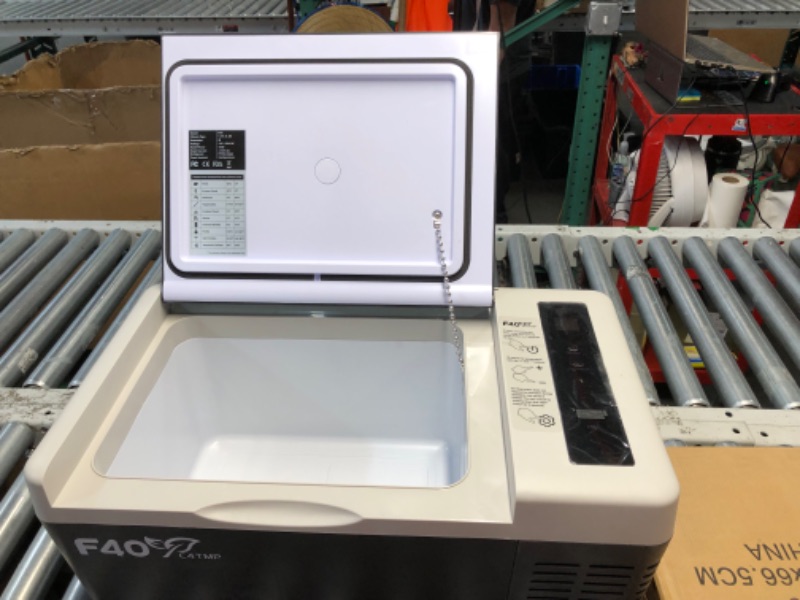 Photo 1 of (USED)(UNTESTED FULLY) F40C4TMP 12 Volt Refrigerator, 20 Quart(18L) Portable Freezer, 12V Car Fridge(-8?~50?), Compressor Cooler for Camping, Road Trip