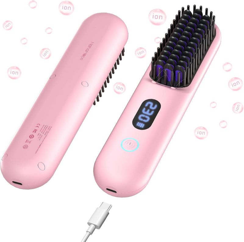 Photo 1 of wireless straight hair comb