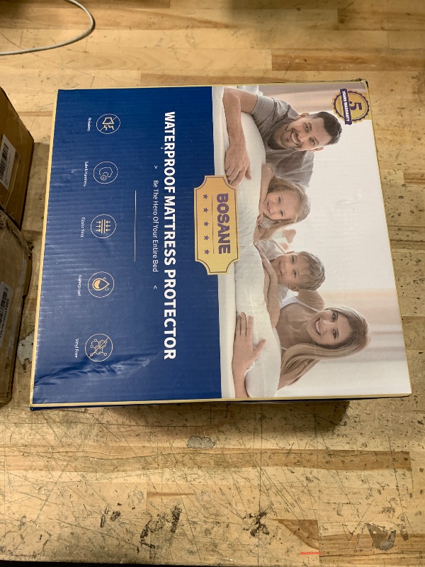 Photo 1 of Premium 100% Waterproof Cal King Mattress Protector Breathable Cooling 3D Air Fabric Mattress Cover Smooth Soft Hypoallergenic Noiseless Bed Cover Machine Washable Vinyl Free 8-21'' Deep Pocket