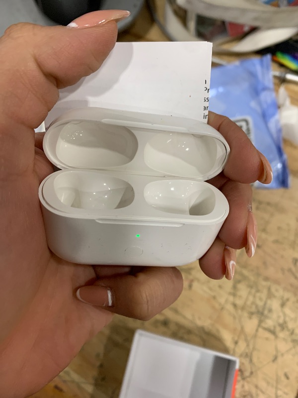 Photo 1 of Compatible for AirPods Pro 2nd & 1st Generation Charging Case Replacement, Compatible for Wireless AirPods Pro 2 1 Charger Case with Bluetooth Pairing Sync Button, Built-in Large Battery
