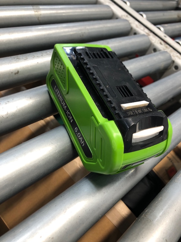 Photo 1 of CaliHutt ?3rd Upgrade? 6.0Ah 40V Replacement Battery for Greenworks 40V Battery G-MAX 29472 29462 29252 20202 22262 25312 Cordless Power Tools Lithium-ion Battery
