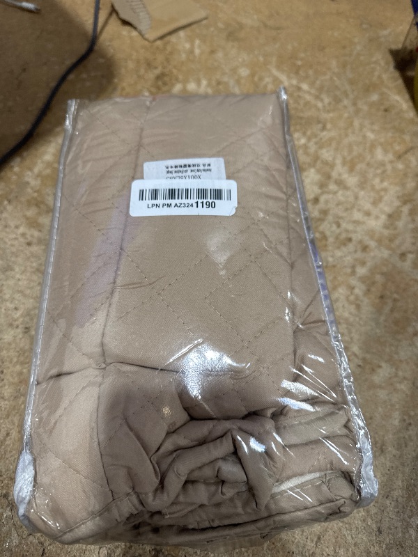 Photo 1 of Ameritex Waterproof Nonslip Recliner Cover Stay in Place, Dog Chair Cover Furniture Protector, Ideal Recliner Slipcovers for Pets and Kids (23", Beige)