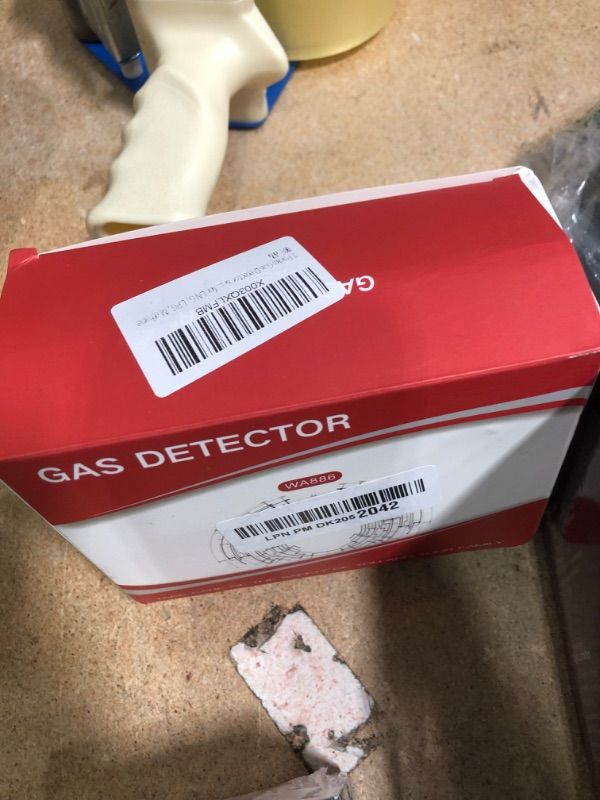 Photo 1 of 2 Packs Gas Detector & Alarm - Koabbit Plug in Natural Gas Detectors & Propane Gas Detectors for Home,RV & Kitchen, Combustible Gas Leak Detector Monitor for LNG, LPG, Methane.