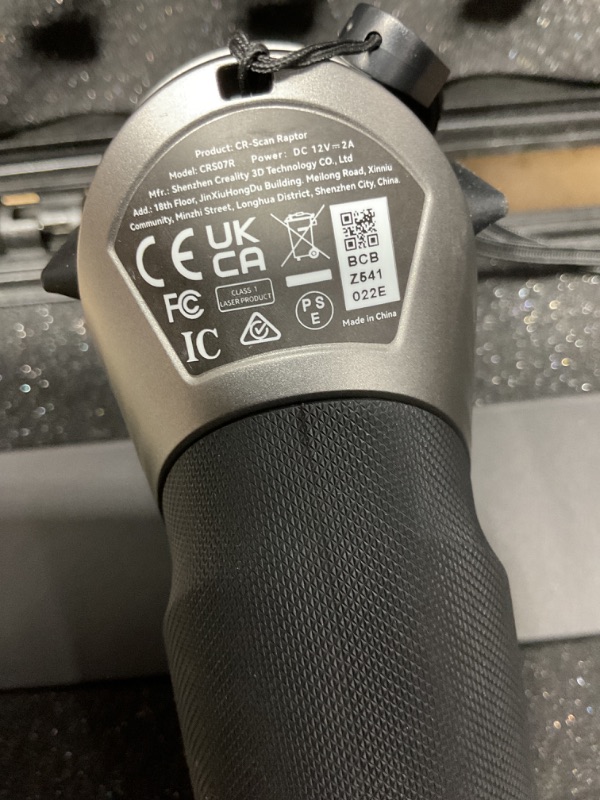 Photo 1 of Creality CR-Scan Raptor 3D Scanner for 3D Printing Handheld Scanner with 0.02mm Accuracy Industrial Blue Light,Anti-Shake Tracking Up to 60FPS Scanning Speed for 5-2000mm Objects for Windows Mac