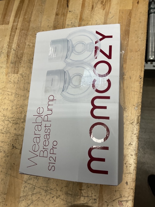 Photo 1 of Momcozy Breast Pump Hands-Free S12 Pro, Wearable & Portable Pump with Soft DoubleFit Flange, 3 Modes | 9 Levels Double Electric Pump Wireless, Smart Display, 24mm, 2 Pack