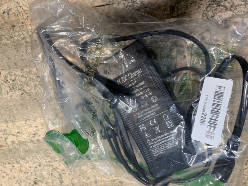 Photo 1 of 54.6V 2A Electric Scooter Battery Charger DC 5.5 Connector with XLR 3 Pin Connector, for Razor MX500, MX650 Pride Mobility Scooter Electric Wheel Chair Jazzy Power Chair Pride Mobility, Shoprider