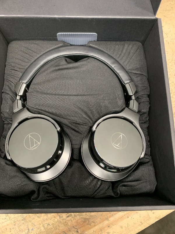 Photo 1 of (POWER TESTED) Audio Technica ATH-DSR7BT Wireless Over-Ear Headphones
