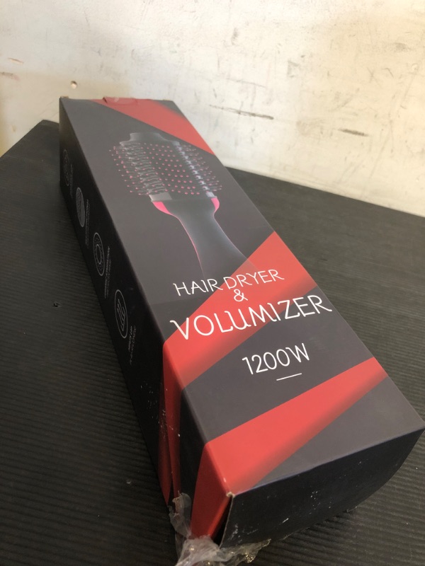 Photo 1 of Hair Dryer Brush Blow Dryer in One Upgraded 4 in 1 Hair Dryer and Styler Volumizer with Negative Ion Anti-frizz Ceramic Titanium Barrel Hot Air Brush Hair Straightener Brush