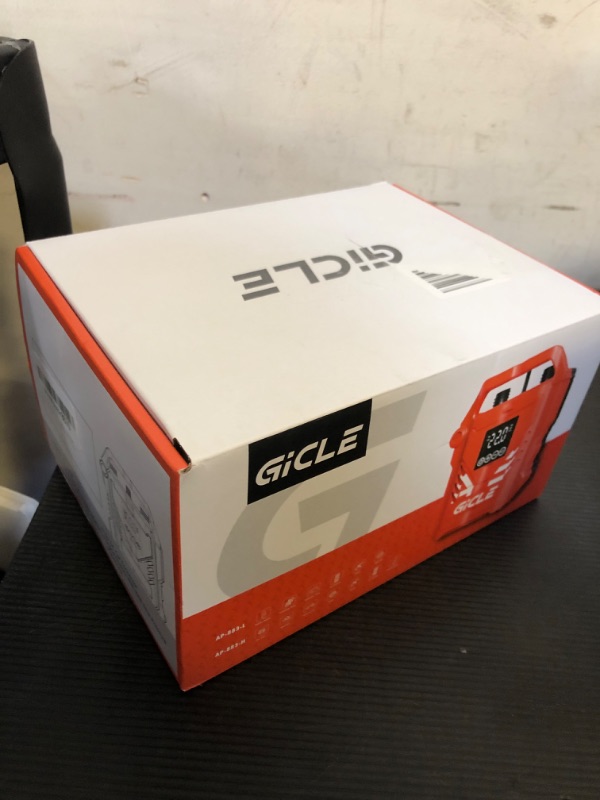 Photo 1 of GICLE Paddle Board Pump Electric Portable with Dual Stage Inflation, 22PSI High Pressure Air Pump for Paddleboard/Inflatable Bed/Mattress with 12V DC Car Connector and Portable Boat Accessories