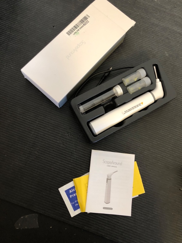 Photo 1 of ScopeAround Wireless Otoscope with Light Ear Camera, 3.9mm Ear Wax Removal Tool Camera, 720P HD with 6 LED Lights, WiFi Wireless Otoscope, Ear Scope Compatible with Android and iPhone