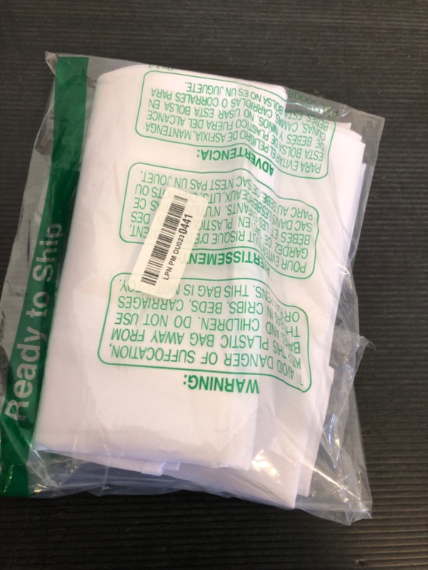 Photo 1 of BYDOLL Table Cloth Round 60 Inch Tablecloth Fits Max50 Inch Diameter Top,White Washable Outdoor Winkle and Stain Resistant Spillproof Polyester Tablecloths for Round Tables Party Cover