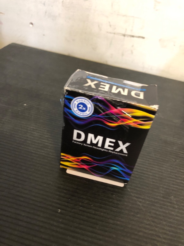 Photo 1 of DMEX D2S - 35W - 8000K White Blue Xenon Headlight HID Bulbs 85122 66240 66040 66240CBI Replacement - Pack of 2(Not fit Halogen Headlight Assembly)