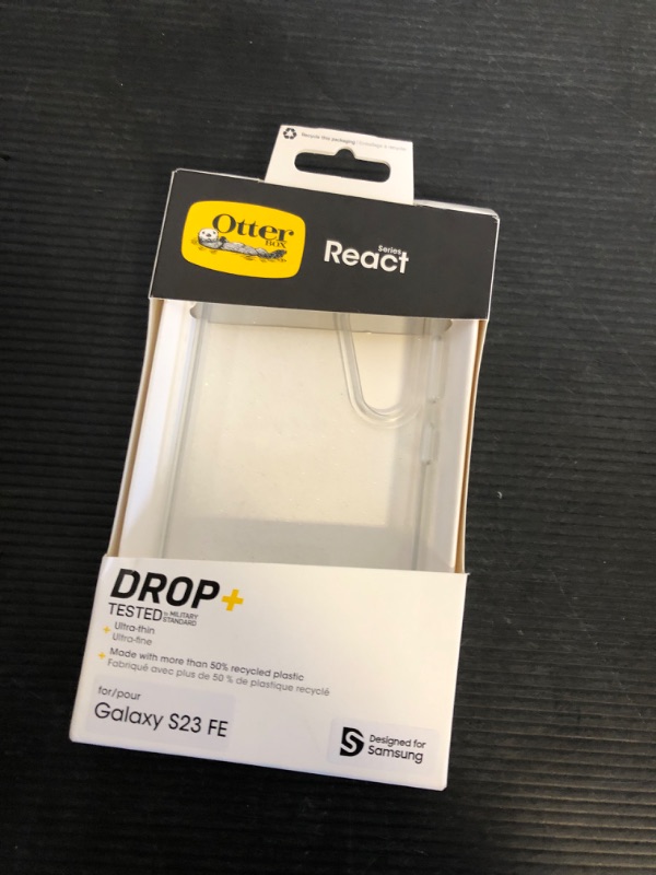 Photo 1 of OtterBox Symmetry Series Clear Series Case for Galaxy S21 5G (ONLY - Does NOT FIT Plus or Ultra) - Stardust (Silver Flake/Clear)