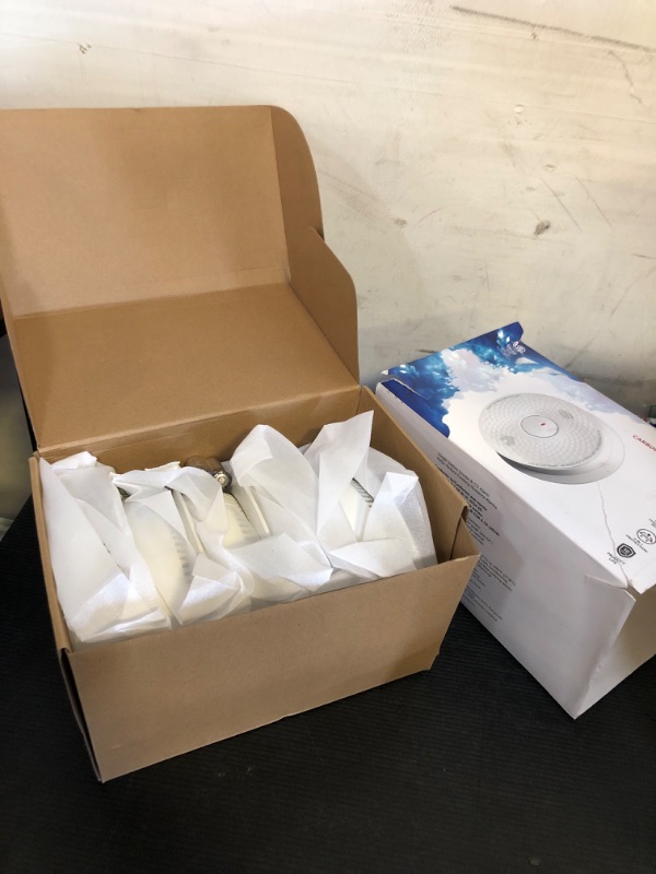 Photo 1 of Siterlink  and Carbon Monoxide Detector Combo with Voice Alert, Dual Sensor Fire and CO Alarm with LED Light and Test Button, Auto Check, Battery Operated, UL 217 & UL 2034 Standards, 5 Pack