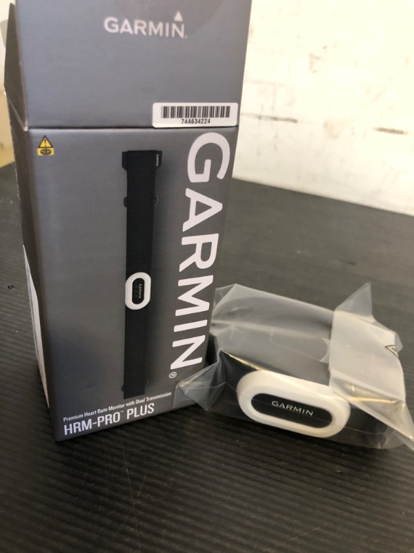 Photo 1 of Garmin 010-12955-00 HRM-PRO, Premium Heart Rate Strap, Real-Time Heart Rate Data and Running DynamicsLPNPMDR0778027
