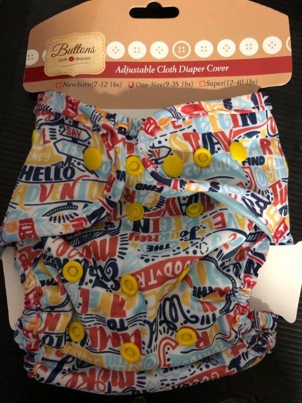 Photo 1 of   Reusable Washable Adjustable Cloth Diaper  Cover