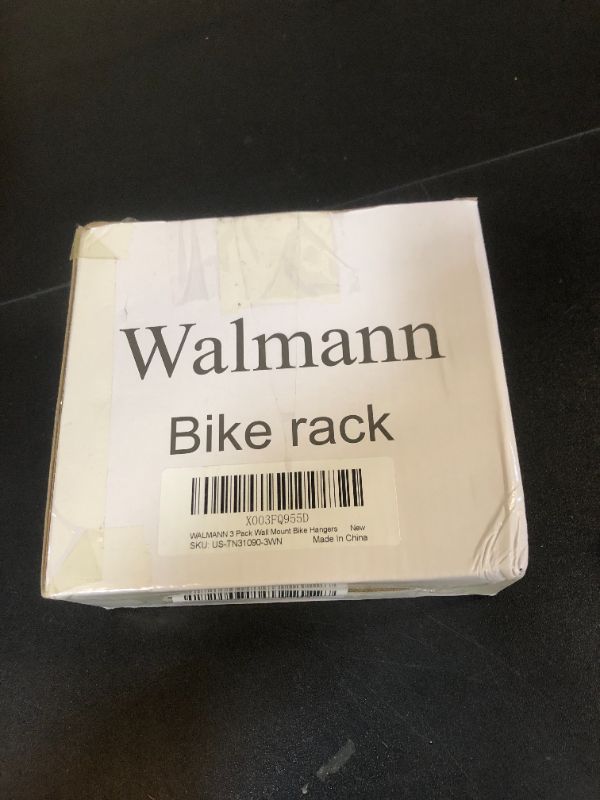 Photo 1 of WALMANN 3 Pack Bike Pedal Hanger Wall Mount, Heavy Duty Horizontal Bike Rack for Garage Wall, Holds Up to 70LBS