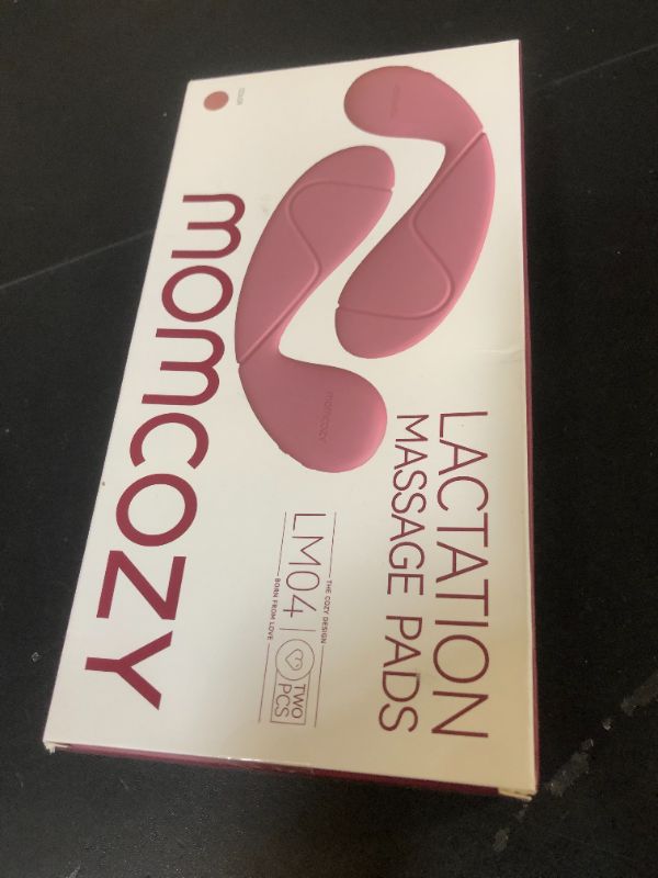 Photo 1 of Momcozy Hands-Free Lactation Massager, Enhanced Heat & Vibration Area for Improved Milk Flow, Soft Warming Breast Massager for Effortless Breastfeeding and Pumping, 2-Pack