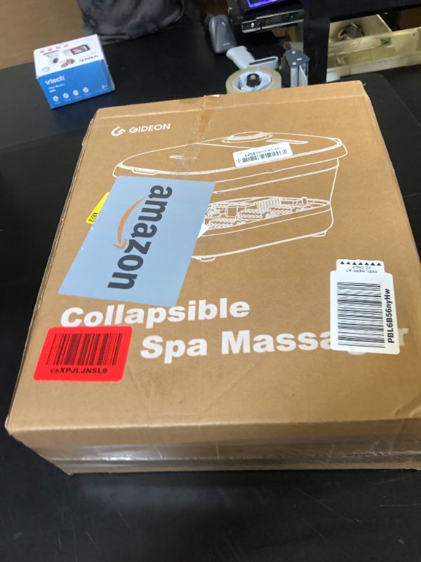 Photo 1 of GIDEON Foot Spa Massager & Heated Foot Bath, Luxury Therapeutic Massager with Lights and Bubbles