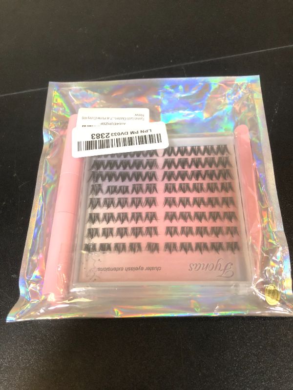 Photo 1 of Fyonas Lash Clusters Kit Manga Eyelash Clusters DIY Lash Extension Kit 80Pcs Natural Lashes Clusters with Lash Glue and Tweezers Anime Cluster Eyelash Extensions DIY at Home (Cutey Kit)