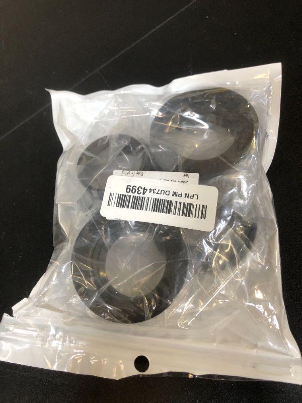 Photo 1 of JNXQWE E26 E27 Light Socket Shade Ring,Plastic Lamp Shade Collar Rings,Light Fixture Parts of Retainer Rings,Lock E26 E27 Socket with Thread Diameter 1-1/2 Inches (Black,4-Pack)