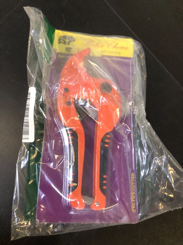 Photo 1 of Bates- Pvc  Cutter, Cuts up to 1-5/8", Ratcheting PVC Pipe Cutter Tool, Pipe Cutters PVC, PVC Pipe Shears, PVC Cutter, Plastic Pipe Cutter, PEX Pipe Cutter, PVC Cutter Tool, PVC Ratchet Cutter