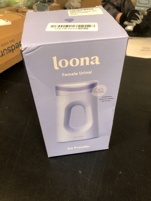 Photo 1 of Loona Premium Female Urinal - Quiet, No Splash Design for Women - Ideal for Bedside, Travel, and Outdoor Use - Loona Blue - HSA/FSA Eligible