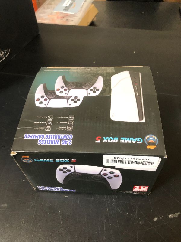 Photo 1 of Wireless Retro Game Console Nostalgia Plug and Play Video Game Console 4k,40000+ Video Games 128GB Built in 40+Emulators Console,2.4G Wireless Controllers