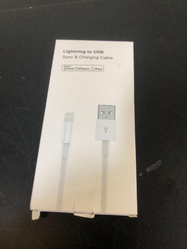 Photo 1 of iPhone Charger 3ft 4Pack, [Apple MFi Certified], iPhone Cable 3 Foot, USB to Lightning Cable 3 feet, Fast Charging Apple Cords for iPhone 14/13/12/11/13 Pro/13 Max/X/XS/XR/XS Max/8/7/6/XS/Air/Mini