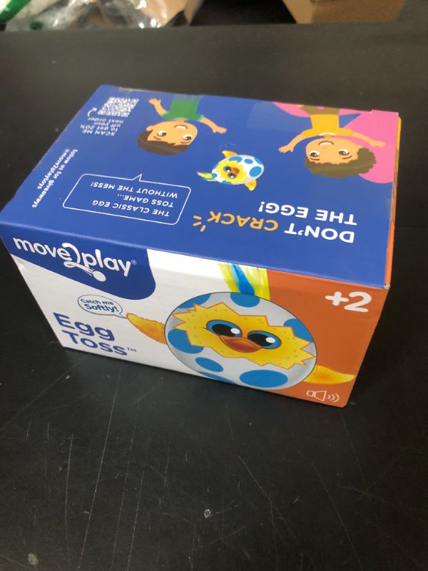 Photo 1 of Move2Play, Egg Toss, Hilariously Wild and Fun Active Play Game | Easter Basket Stuffer | Easter Gift for Kids & Toddlers | Boys & Girls Ages 3, 4-8+ | Indoor/Outdoor Toy