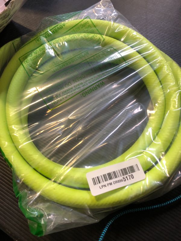 Photo 1 of Flexzilla Garden Lead-In Hose 5/8 in. x 10 ft, Heavy Duty, Lightweight, Durable, ZillaGreen - HFZG510YW-E