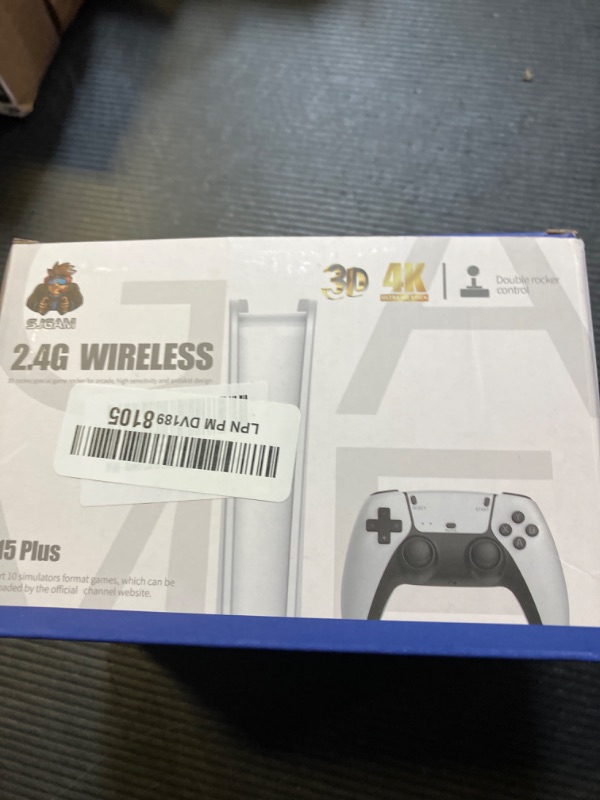 Photo 1 of Retro Game Stick, Retro Game Console with Built-in 20000+ Games and 23 Classic Emulators,Dual 2.4GHz Wireless Controllers,Plug and Play Video Games for TV