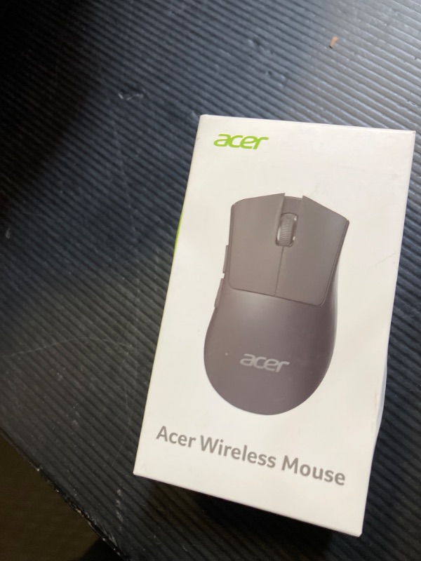 Photo 1 of acer Wireless Mouse, 1200 DPI Computer Mouse Wireless with 2.4GHz USB A Receiver, 5 Buttons Compatible with PC, Laptop, Desktop (Black)