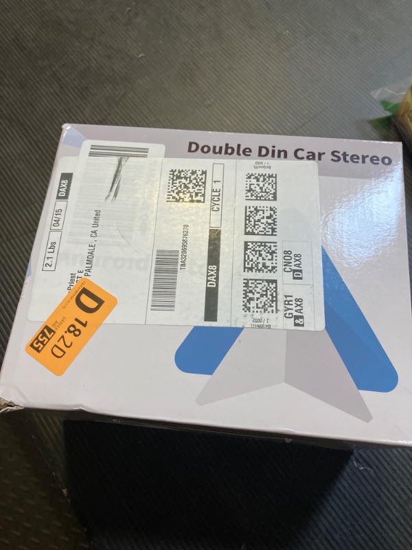 Photo 1 of 7" Double Din Car Stereo with Wireless Apple CarPlay,Car Radio Build-in Bluetooth 5.2,IPS Touchscreen 1024x600,FM Radio,Backup Camera,Dual USB,Type-C Fast Charging,GPS Navigation,Subwoofer,Car Play