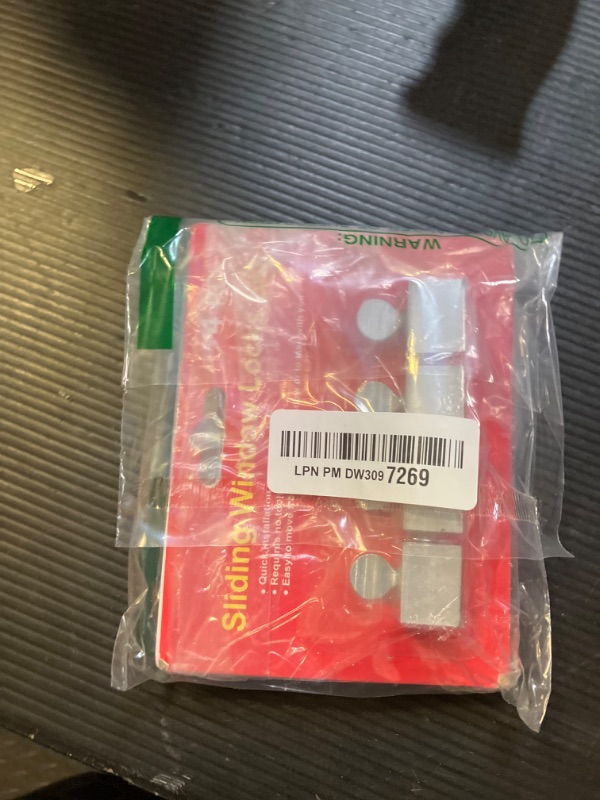 Photo 1 of 1 X Lot of 4 Pcs Sliding Window Lock (12 Pack)