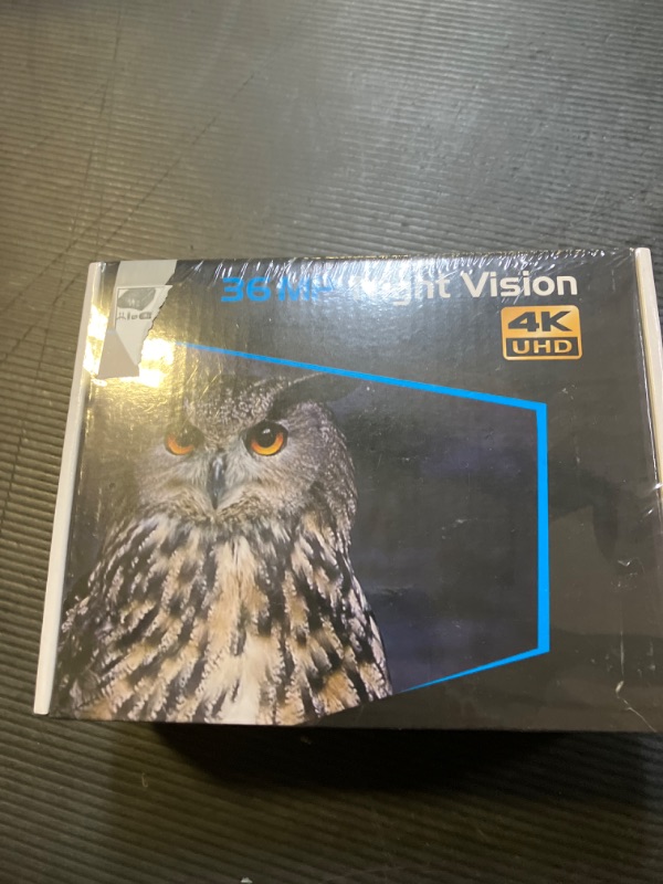 Photo 1 of Night Vision Goggles - 4K Night Vision Binoculars with 5000mAh Rechargeable Battery, 32GB TF Card can Save Photo and Video, 3'' HD Screen for Camping & Security, Black
