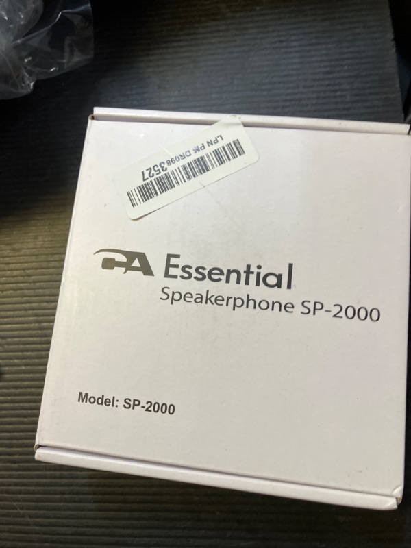 Photo 1 of Cyber Acoustics Essential Speakerphone SP-2000 - USB and Bluetooth Speakerphone, Advanced DSP with 360 Degree Noise Cancelling Microphone with 3m Range, 66 Ft BT Wireless Range