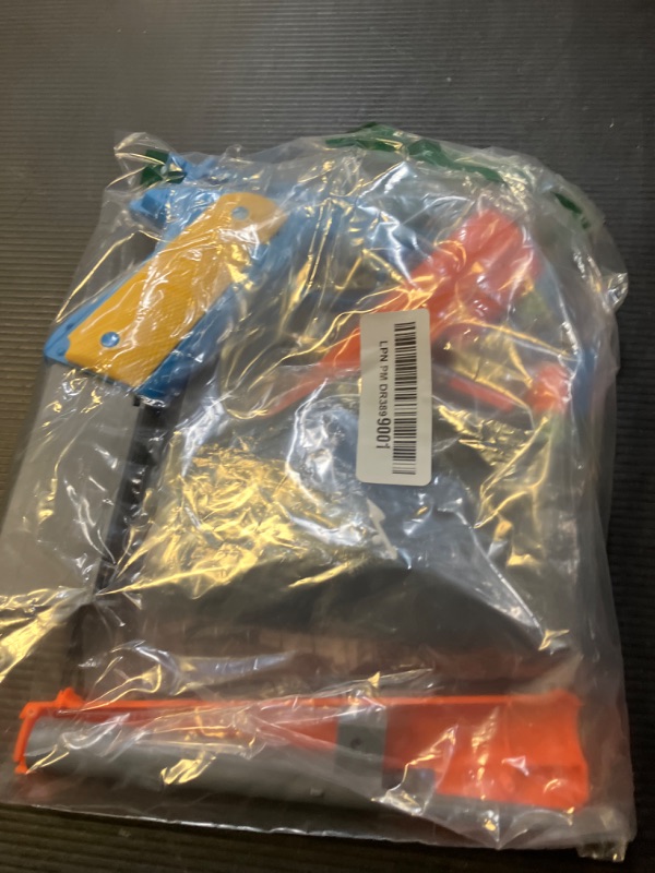 Photo 1 of Backyard Blasters Kid Toy Gun, Colt 1911 Toy Gun with Rubber Bullet Pistol - Unique Gift Intended for Fun,M1911 Toy Guns for Boys (Orange+Holster)