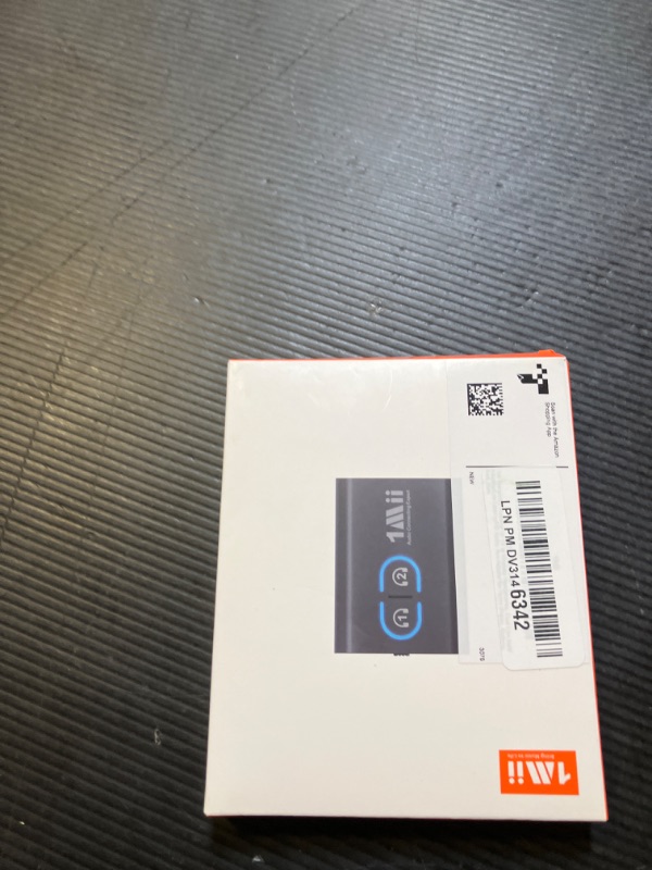 Photo 1 of 1Mii Bluetooth 5.3 Transmitter Receiver for TV to Wireless Headphones, Dual Link AptX Adaptive/Low Latency/HD Audio, Aux Adapter for Home Stereo, Airplane, Boat, Gym