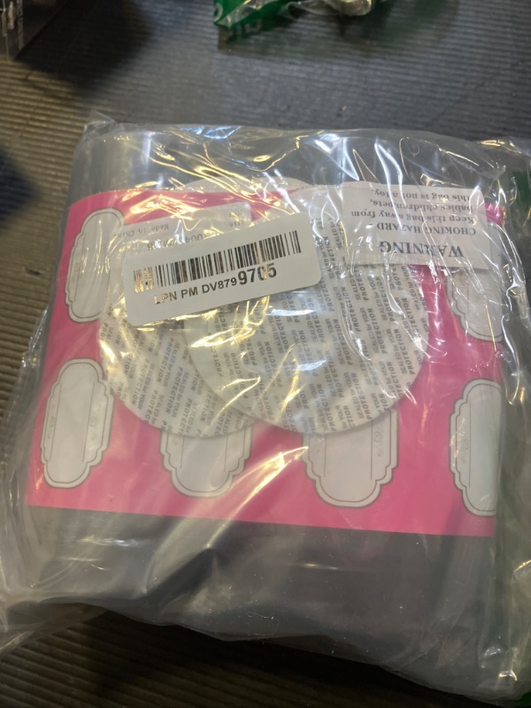 Photo 1 of 8 oz Plastic Containers with Lids and 4oz Small Containers (Set of 12) Plastic Jars with Lids Cosmetic Jar for Body Butter, Bath Salt, Slime and Beauty Product